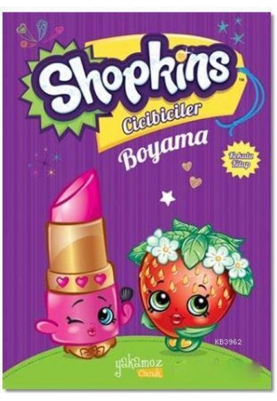 Shopkins Cicibiciler Boyama - Mor Kitap