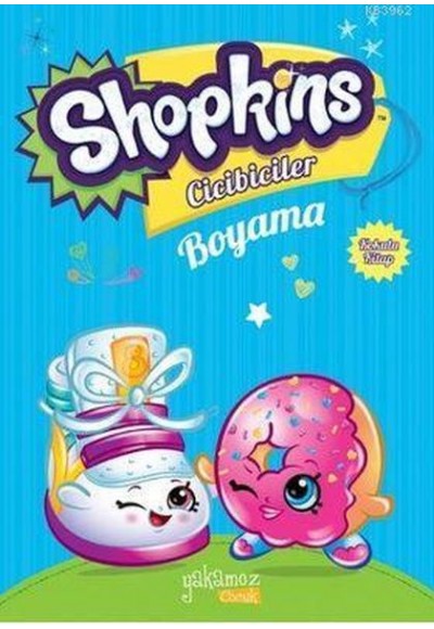 Shopkins Cicibiciler Boyama Kitabı-Mavi