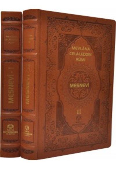 Mesnevi (2 Cilt - Deri Kapak)