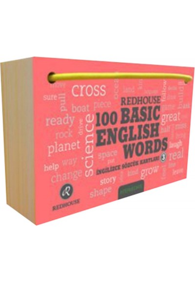 Redhouse 100 Basic English Words -3 (İngilizce Sözcük Kartları)