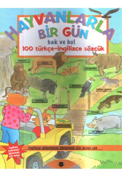 Hayvanlarla Bir Gün Bak ve Bul (Ciltli)