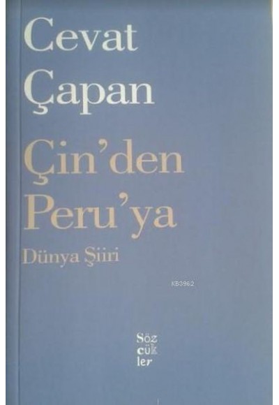 Çin'den Peru'ya Dünya Şiiri