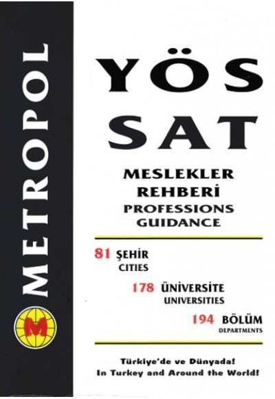 Metropol YÖS-SAT Meslekler ve Meslek Seçimi (Yeni)