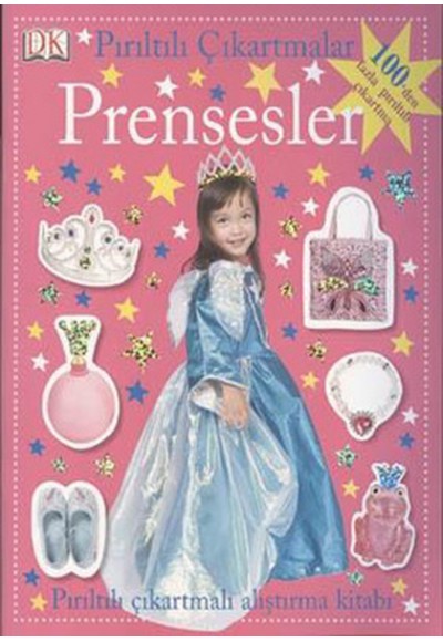 Pırıltılı Çıkartmalar Prensesler