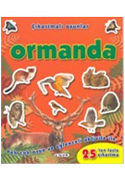 Çıkartmalı Oyunlar - Ormanda