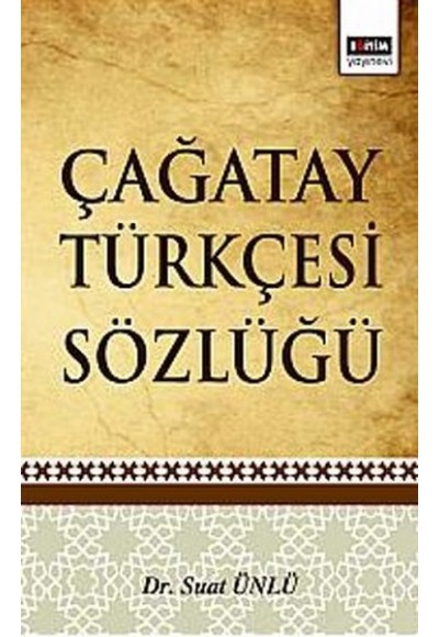 Çağatay Türkçesi Sözlüğü