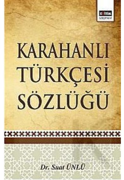 Karahanlı Türkçesi Sözlüğü