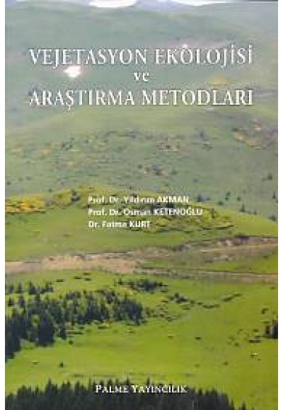 Vejetasyon Ekolojisi ve Araştırma Metodları