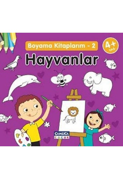 Hayvanlar / Boyama Kitaplarım -2