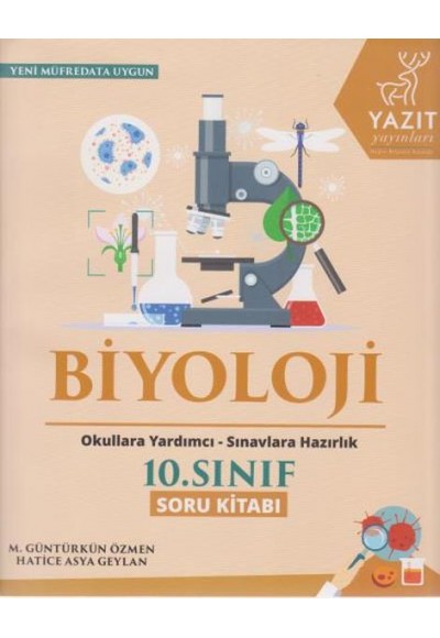 Yazıt 10. Sınıf Biyoloji Soru Kitabı