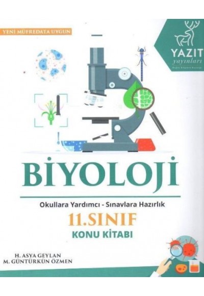 Yazıt 11. Sınıf Biyoloji Konu Kitabı