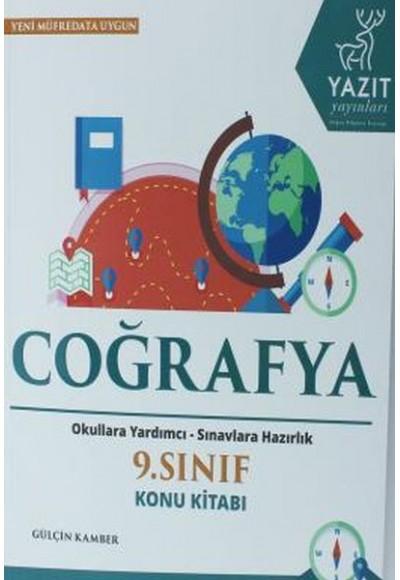 Yazıt 9.Sınıf Coğrafya Konu Kitabı (Yeni)