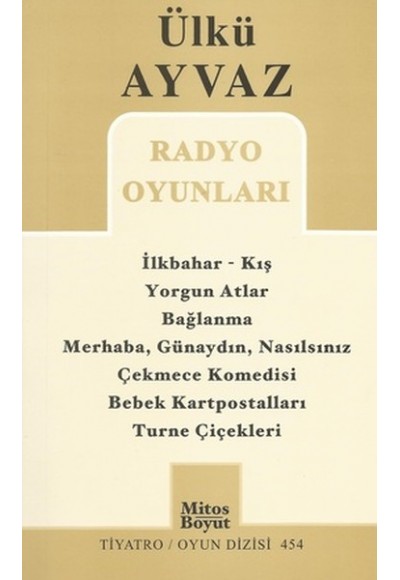 Radyo Oyunları / İlkbahar-Kış - Yorgun Atlar - Bağlanma - Merhaba,Günaydın,Nasılsınız - Çekmece Kome