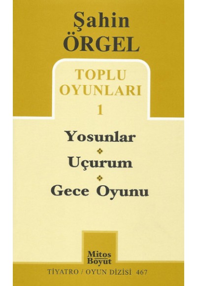Toplu Oyunları 1 / Yosunlar - Uçurum - Gece -Oyunu