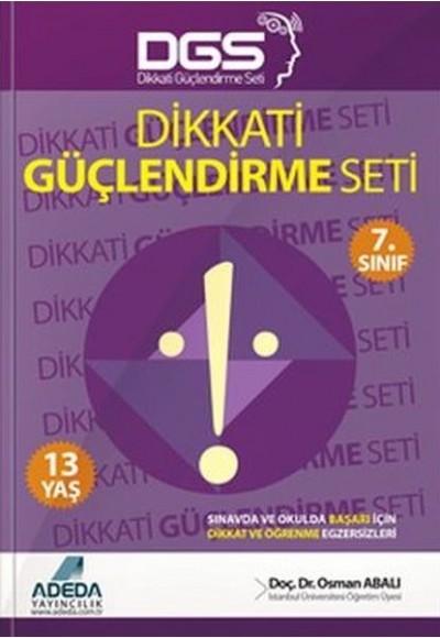 Dikkati Güçlendirme Seti - 7. Sınıf - 13 Yaş