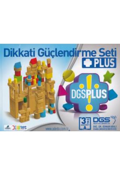 Dikkati Güçlendirme Seti Plus 3 Yaş (3 Kitap)