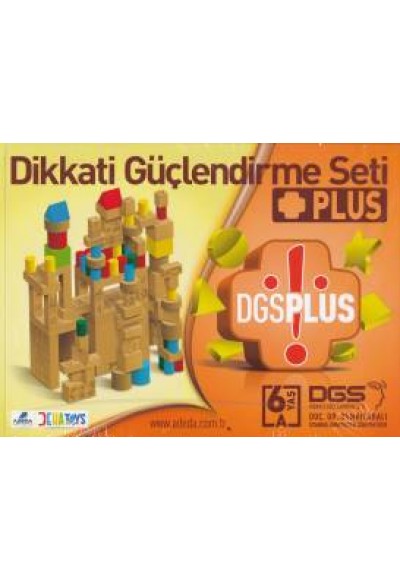 Dikkati Güçlendirme Seti Plus 6 Yaş (3 Kitap)