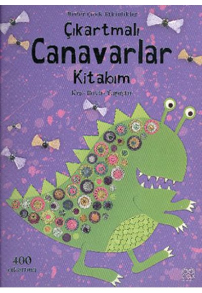 Çıkartmalı Canavarlar Kitabım