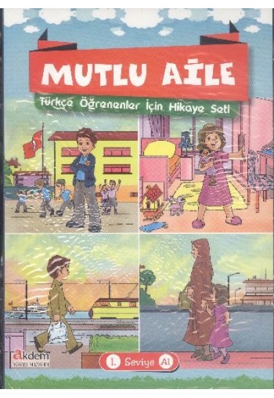 Mutlu Aile Türkçe Öğrenenler İçin Hikaye Seti