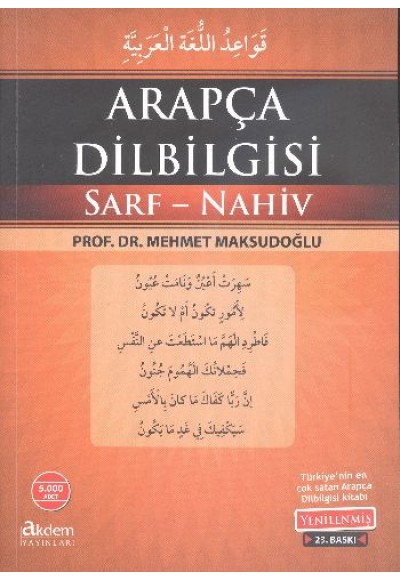 Arapça Dilbilgisi Sarf-Nahiv