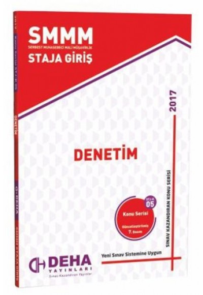 SMMM Staja Giriş Muhasebe Denetimi Konu Serisi STJ- K 05