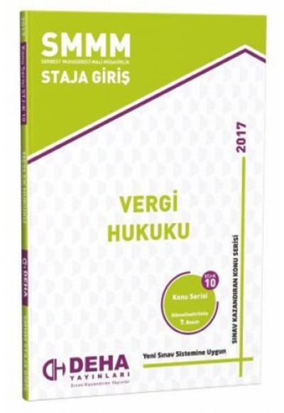 SMMM Staja Giriş Vergi Hukuku Konu Serisi STJ- 10