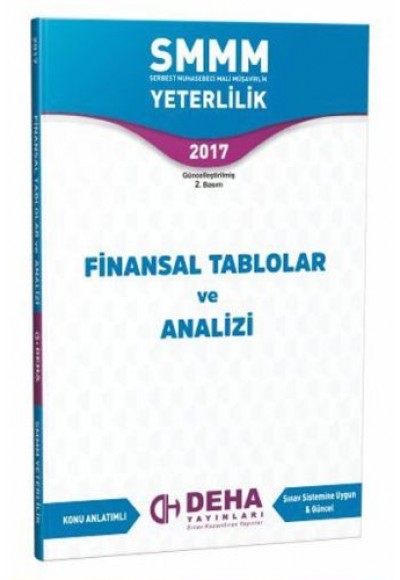 SMMM Yeterlilik Finansal Tablolar Analizi