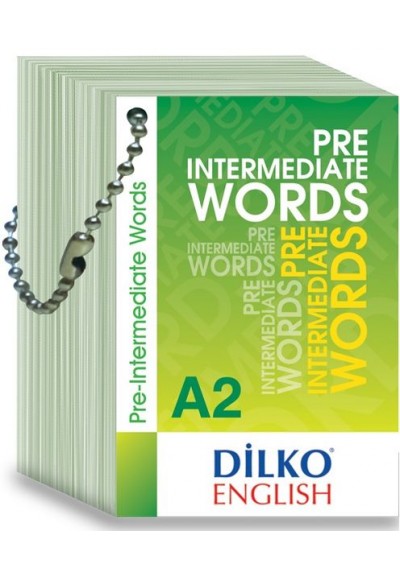 Dilko A2 Pre-Intermediate Words Kelime Kartı