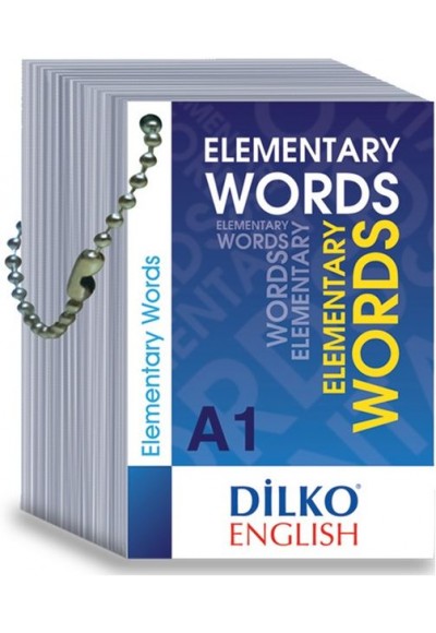 Dilko A1 Elementary Words Kelime Kartı