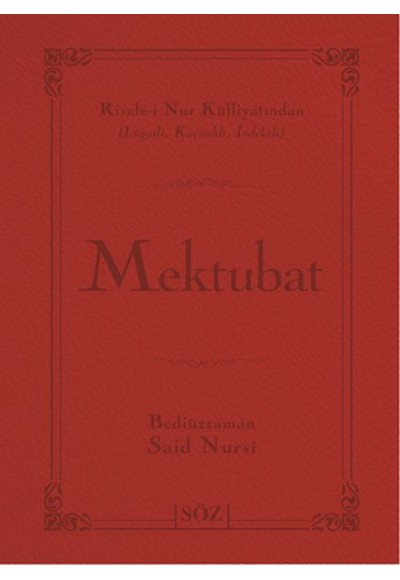 Mektubat (Çanta Boy - İki Renk)