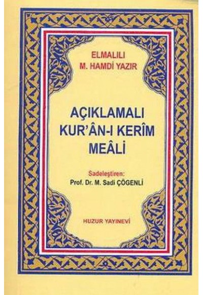 Açıklamalı Kuranı Kerim Meali Metinsiz (Cep Boy)