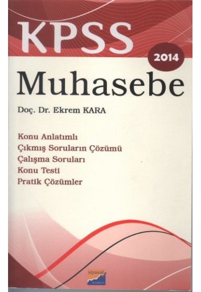 2014 KPSS Muhasebe