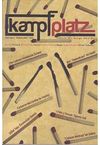 Kampfplatz Sayı: 3 / Haziran 2013