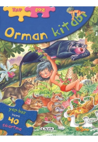 Orman Kitabı Yap-Boz Çıkartmalı Masallar 3