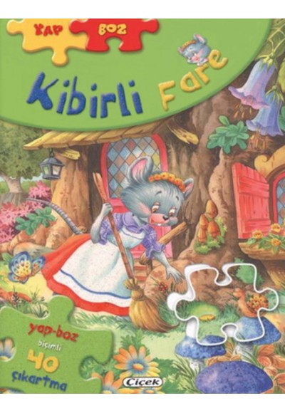 Kibirli Fare  Yap-Boz Çıkartmalı Masallar 4