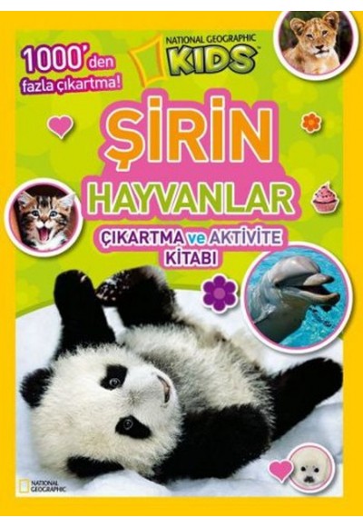 National Geographic Kids - Şirin Hayvanlar Çıktartma ve Aktivite