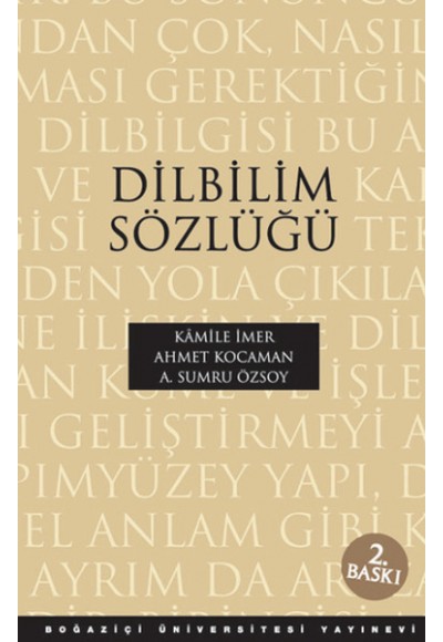 Dilbilim Sözlüğü