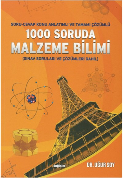 1000 Soruda Malzeme Bilimi  Soru-Cevap Konu Anlatımlı ve Tamamı Çözümlü