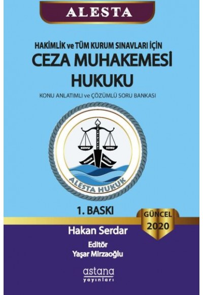 ALESTA - Hakimlik ve Tüm Kurum Sınavları İçin Ceza Muhakemesi Hukuku