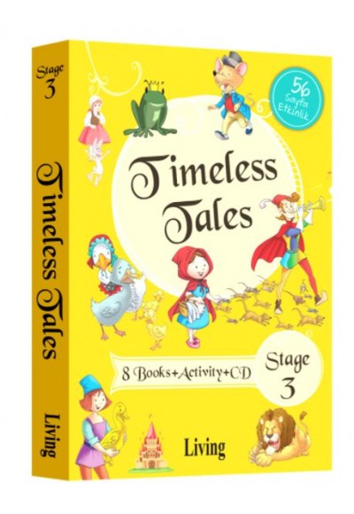 Timeless Tales Stage 3 (8 Books+Activity+Cd)