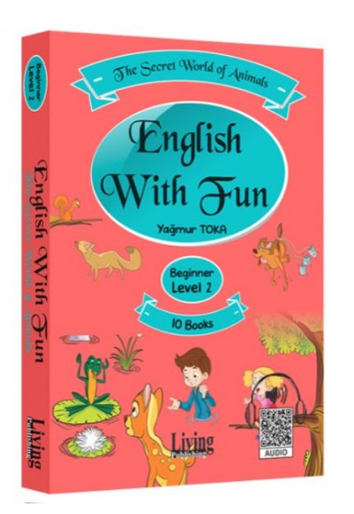 English With Fun Level 2 - 10 Kitap - The Secret World Of Animals