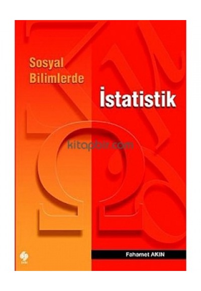 Sosyal Bilimlerde İstatistik