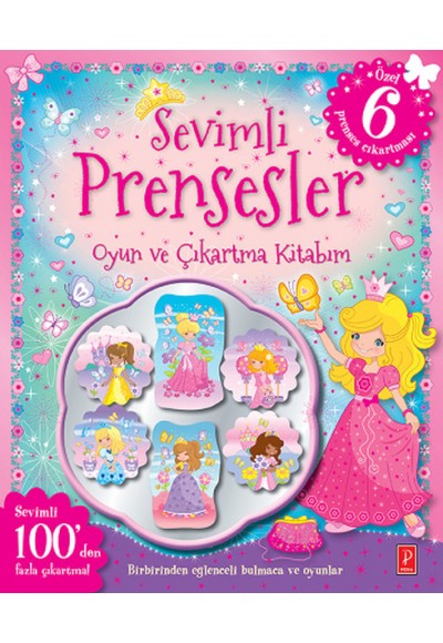 Sevimli Prensesler Oyun ve Çıkartma Kitabım