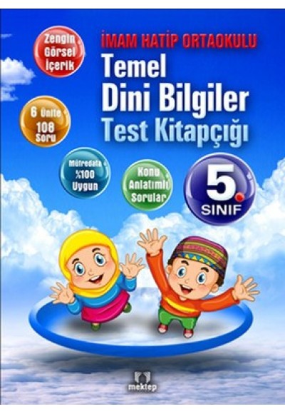 5. Sınıf Temel Dini Bilgiler Test Kitapçığı