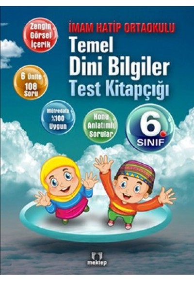 6. Sınıf Temel Dini Bilgiler Test Kitapçığı