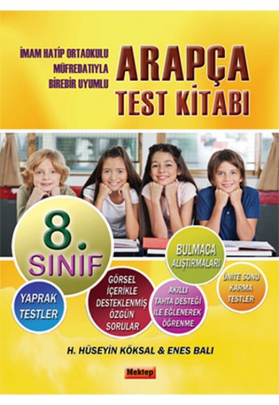 8. Sınıf Arapça Test Kitabı