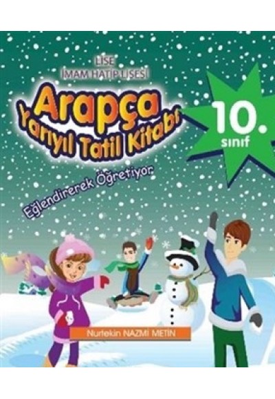 Arapça 10. Sınıf Yarıyıl Tatil Kitabı