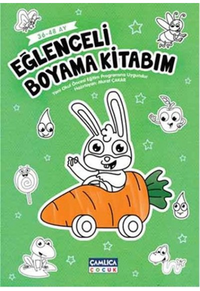 Eğlenceli Boyama Kitabım (36-48 Ay)