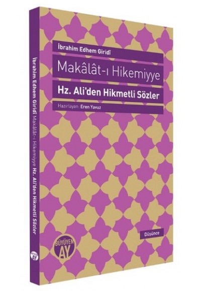 Makalat-ı Hikemiyye Hz.Ali'den Hikmetli Sözler
