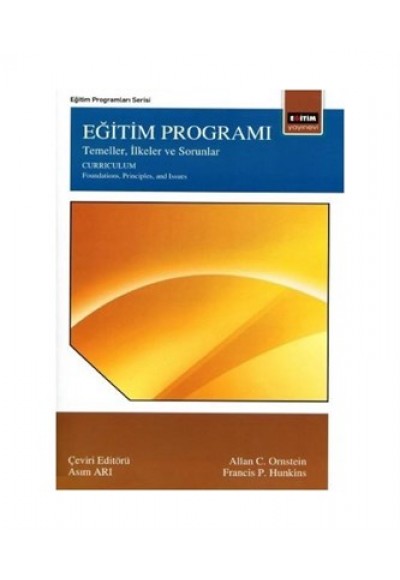 Eğitim Programı Temeller, İlkeler ve Sorunlar